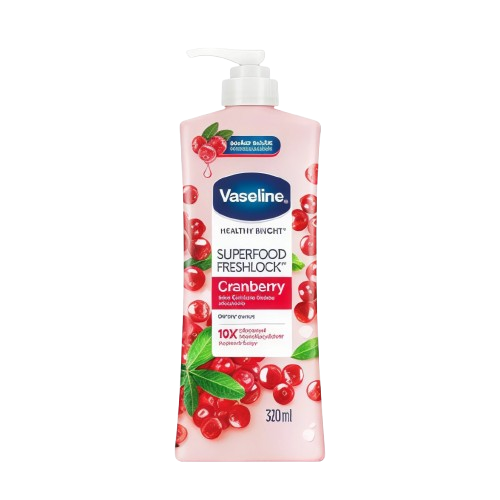Original Vaseline Super Food Fresh Lock Cranberry Body Lotion