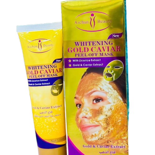AICHUN BEAUTY Glowing Gold Caviar Peel Off Mask 120ml AC203-1