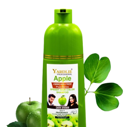 Yardlie Apple Ammonia-Free Plant  Hair Color Shampoo