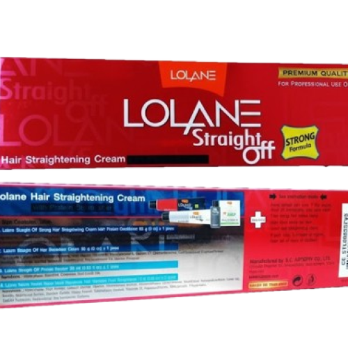 Lolane Hair Straightening Cream