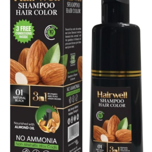 HairWell Shampoo Hair Color